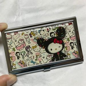 TOKIDOKI Mirrored business card holder